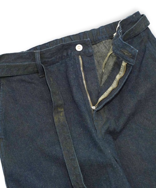 ジーンズ 「YOKO SAKAMOTO」 BELTED TROUSERS メンズ レディースの画像