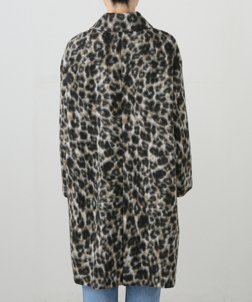 IENA（イエナ） ステンカラーコート コート レオパードコート