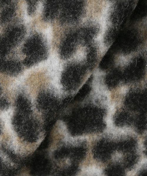 IENA（イエナ） ステンカラーコート コート レオパードコート