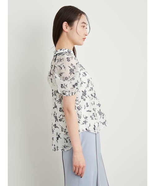 「LILY BROWN」 「KEITA MARUYAMA」半袖ブラウス FREE アイボリー レディース_画像4