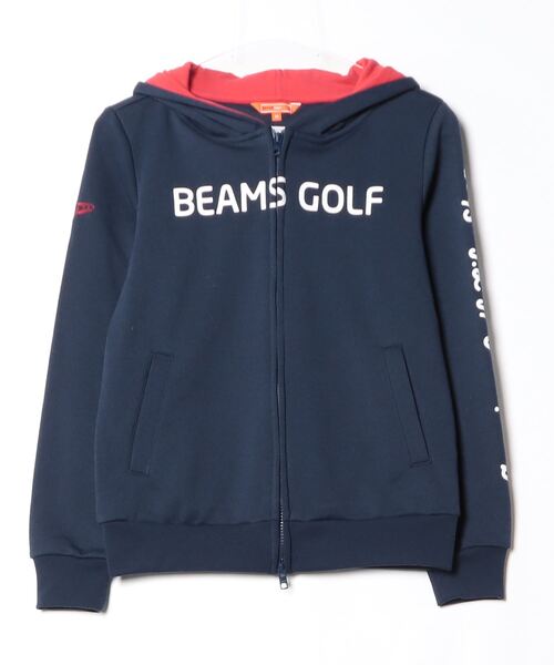 BEAMS GOLF（ビームス ゴルフ） ジップアップパーカー MEDIUM ネイビー