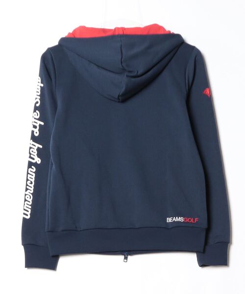 BEAMS GOLF（ビームス ゴルフ） ジップアップパーカー MEDIUM ネイビー