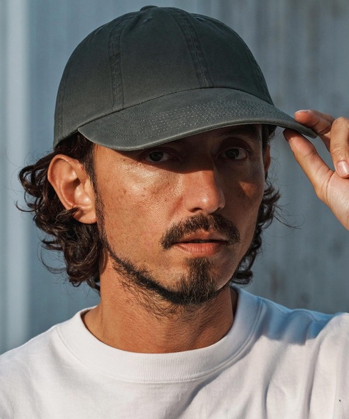 CAMBIO（カンビオ） キャップ 帽子 mko13331- Stone Wash Eight Panel