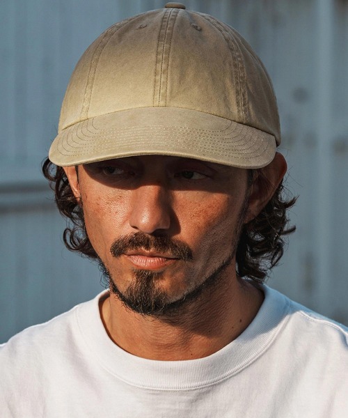CAMBIO（カンビオ） キャップ 帽子 mko13331- Stone Wash Eight Panel