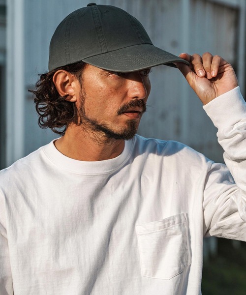 CAMBIO（カンビオ） キャップ 帽子 mko13331- Stone Wash Eight Panel