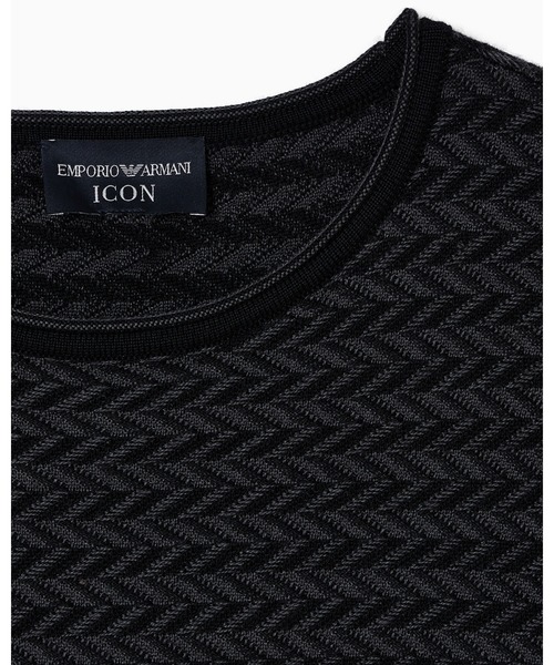 EMPORIO ARMANI セーター ニット 「エンポリオ アルマーニ」Icon