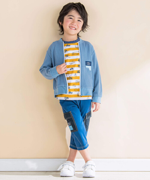 「Noeil aime BeBe」 「KIDS」半袖Tシャツ 110cm ブルー系その他 キッズ_画像3