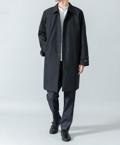 phenix（プラスフェニックス） ステンカラーコート LARGE ブラック