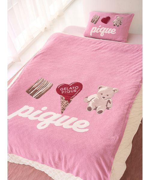 gelato pique Sleep ベッド 寝具 「Sleep」ジャガードマルチカバー