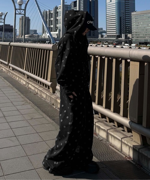 ワイドパンツ スウェットパンツ ジャージ 「26SS」アソート柄加工