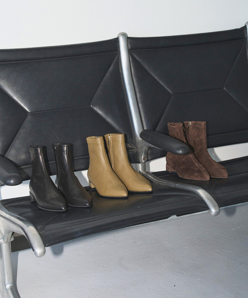 「GRISE」 ショートブーツ MEDIUM ウッド レディース_画像2