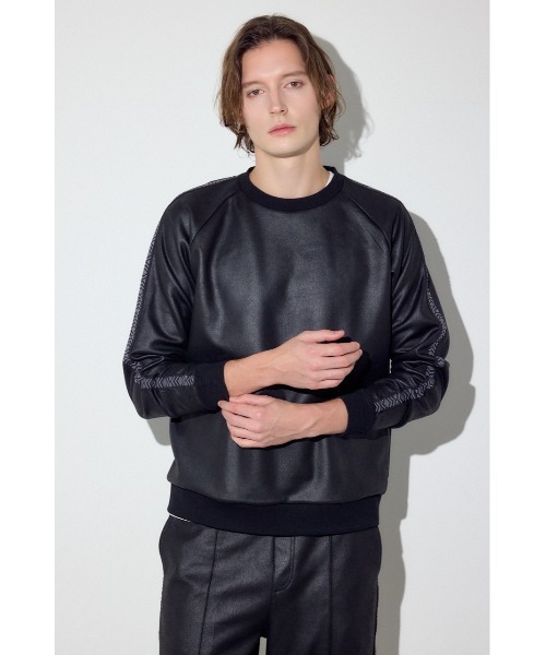 AZUL BY MOUSSY（アズールバイマウジー） tシャツ フェイクレザー
