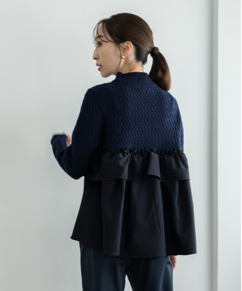 「Sono」 長袖ニット F ピンク レディース_画像7