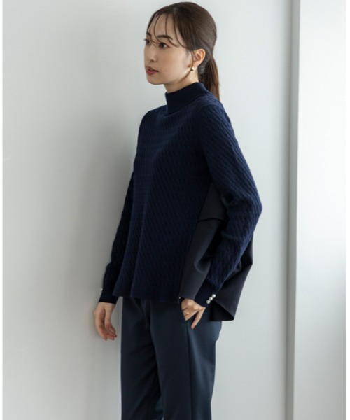 「Sono」 長袖ニット F ピンク レディース_画像10