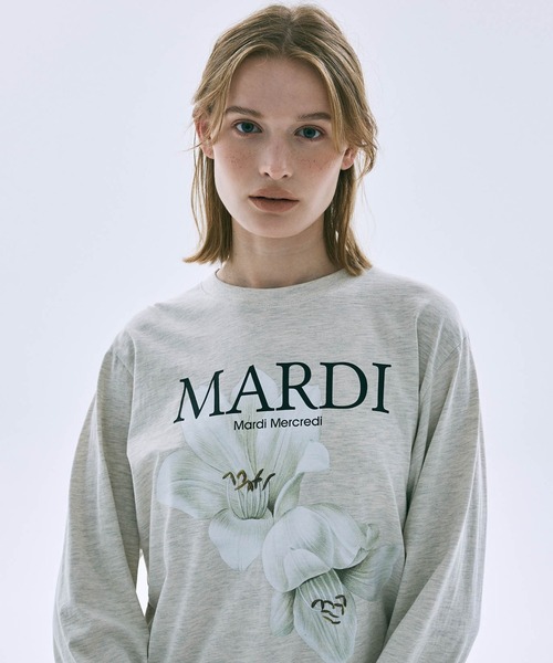 Mardi Mercredi（マルディメクルディ） tシャツ TSHIRT LONG SLEEVE