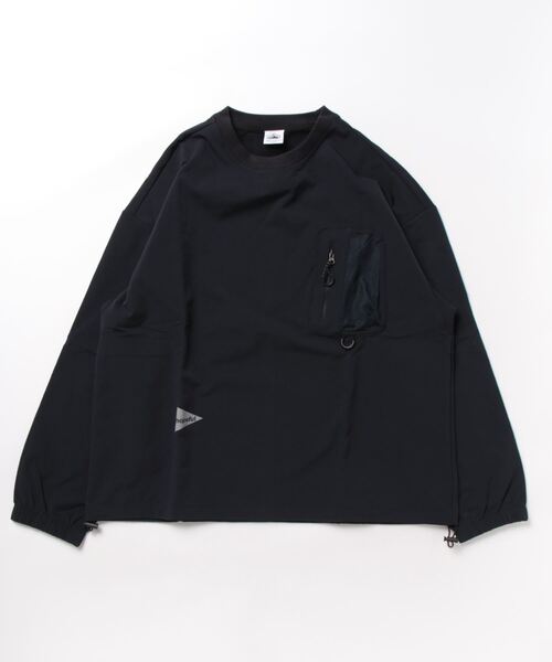 「aimoha」 長袖カットソー MEDIUM ネイビー レディース_画像5