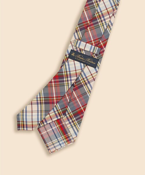 美品　Brooks Brothers ブルックスブラザーズネクタイ BROOKS BROTHERS（ブルックスブラザーズ） ネクタイ シルク タータン