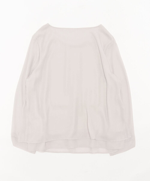 「MB mint breeze」 長袖シャツ M ライトグレー レディース_画像2