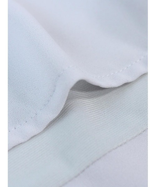 「MB mint breeze」 長袖シャツ M ライトグレー レディース_画像9