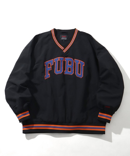 「FUBU」 長袖Tシャツ L ブラウン メンズ_画像2