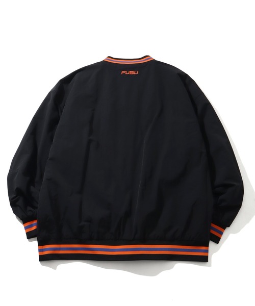 「FUBU」 長袖Tシャツ L ブラウン メンズ_画像4