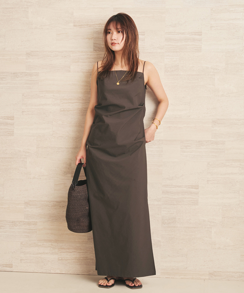 plage（プラージュ） ワンピース Drape Cami ワンピース : ZOZOTOWN