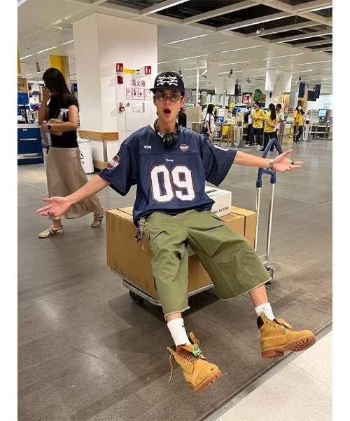 tシャツ メッシュ素材 オーバーサイズ 運動半袖トップス メンズ