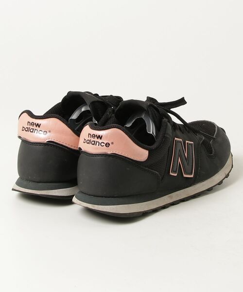 「New Balance」 ローカットスニーカー 24cm ブラック レディース_画像2