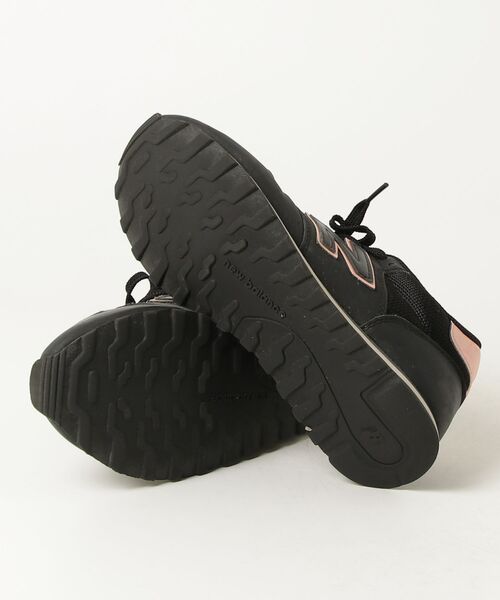 「New Balance」 ローカットスニーカー 24cm ブラック レディース_画像3