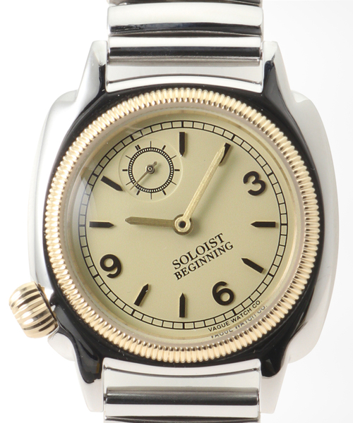 腕時計 VAGUE WATCH CO. TAKAHIROMIYASHITA The SoloIst. Coussin BEGINNING Lの画像