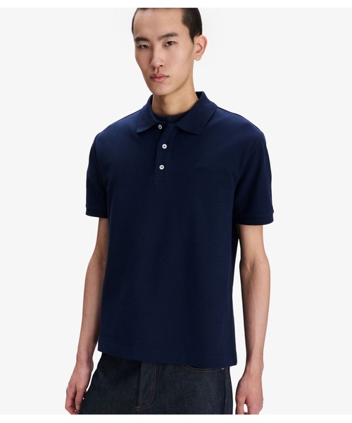A.P.C. ポロシャツ ネイビー Sサイズ　ネイビー A.P.C.（アーペーセー） ポロシャツ 半袖 POLO JOE メンズ : ZOZOTOWN