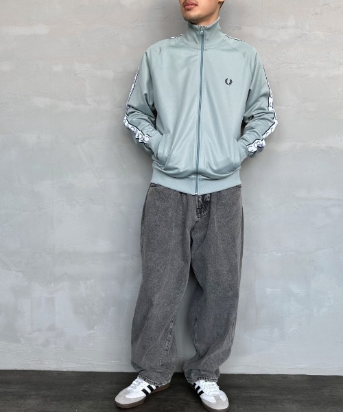 フレッドペリー　トラックジャケット　グレー　m ジャージ FRED PERRY（フレッドペリー） ジャージ トラックジャケット