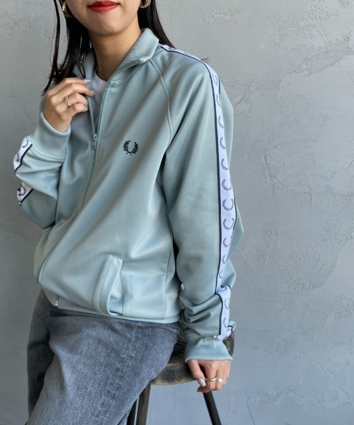 フレッドペリートラックジャケット レディース メンズ FRED PERRY（フレッドペリー） ジャージ トラックジャケット