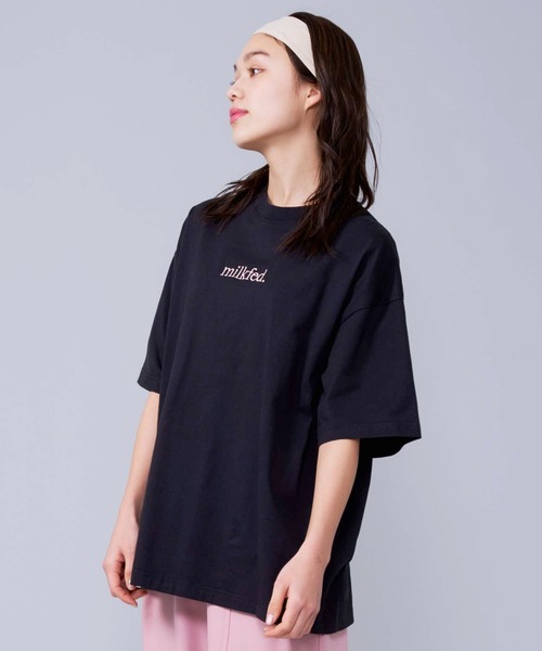 「MILKFED.」 半袖Tシャツ ONE SIZE ブラック レディース_画像5