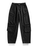 ワイドパンツ カーゴパンツ 「neos」ピグメ...の詳細画像4