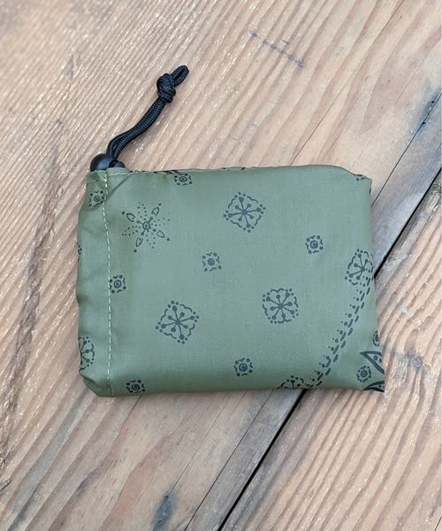 Lee（リー） エコバッグ ロゴ入り バンダナ柄 パッカブルエコバッグ
