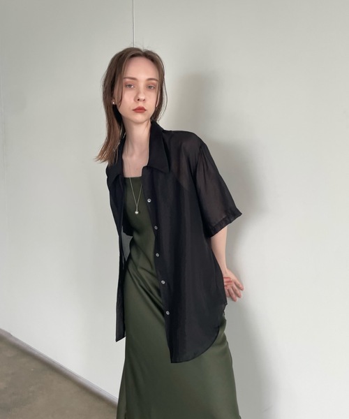 Didot.showroom トップス Didot.showroom ブラウス シャツ 「DIDOT.」グローシアーシャツ