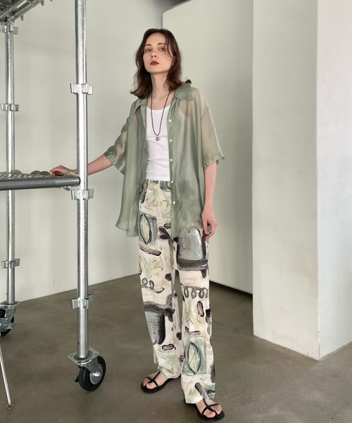 Didot.showroom トップス Didot.showroom ブラウス シャツ 「DIDOT.」グローシアーシャツ