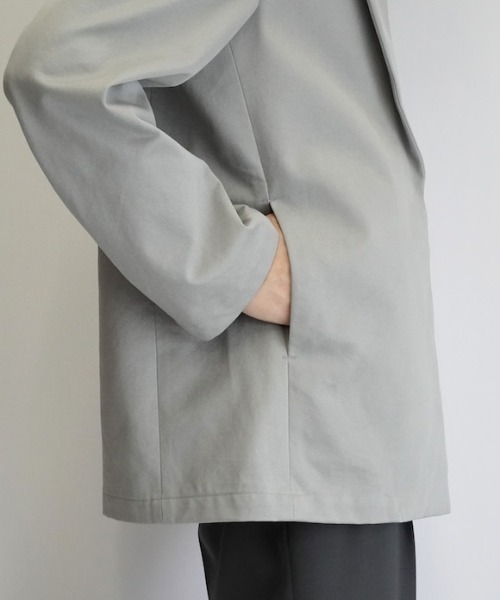 新品 KAIKO FINX TWILL OUTLINE JACKET カイコー KAIKO ジャケット テーラードジャケット FINX TWILL OUTLINE