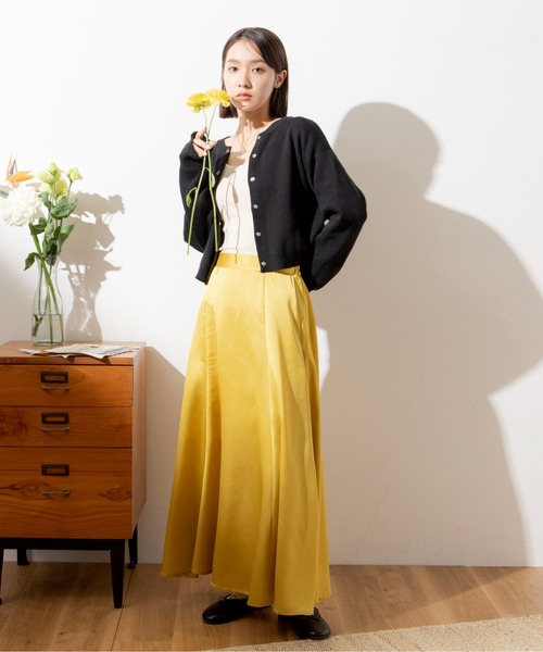 イエロー フレアスカート 38サイズ 新品未使用美品 ANGIE スカート フレアスカート : ZOZOTOWN Yahoo!店 - 通販 - Yahoo