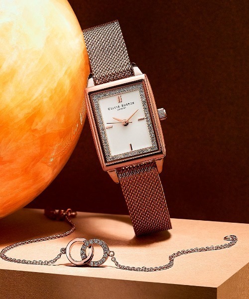 腕時計 「OLIVIA BURTON/オリビアバートン」TOWNHOUSE 　タウンハウス 　メッシュベルト レディースの画像