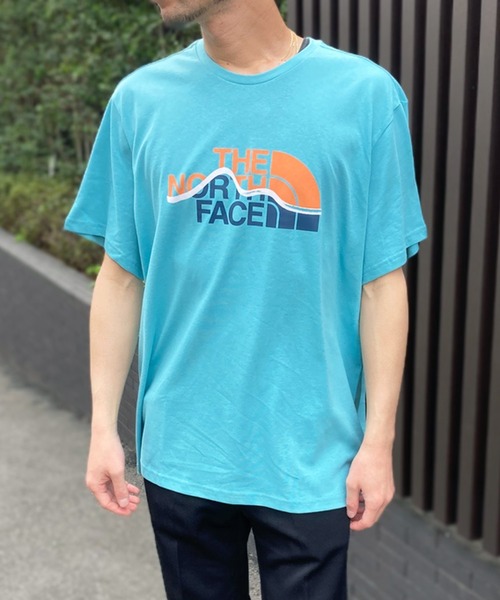 tシャツ Tシャツ レディース 「THE NORTH FACE」ノースフェイス M S/S MOUNTAIN LINE TEE ロゴTシャツ NF0A｜zozo