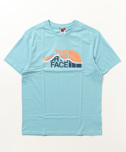 tシャツ Tシャツ レディース 「THE NORTH FACE」ノースフェイス M S/S MOUNTAIN LINE TEE ロゴTシャツ NF0A｜zozo｜18