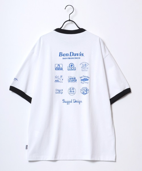 BEN DAVIS（ベンデイビス） tシャツ OVAL RINGER TEE/オーバーサイズ