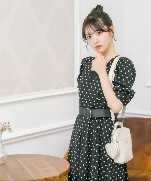 OLIVE des OLIVE（オリーブデオリーブ） ワンピース 半袖 little orun 