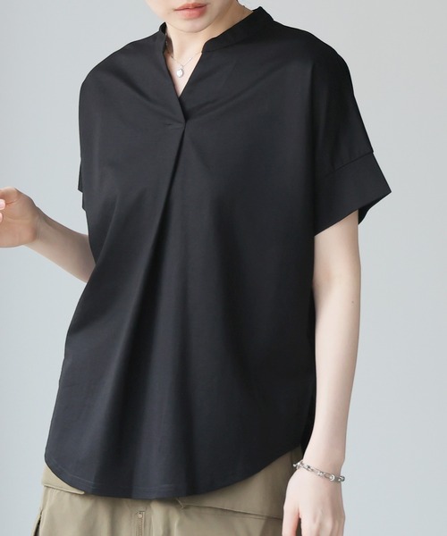 itto ブラウス シャツ 「接触冷感COOL」ひんやり涼しい