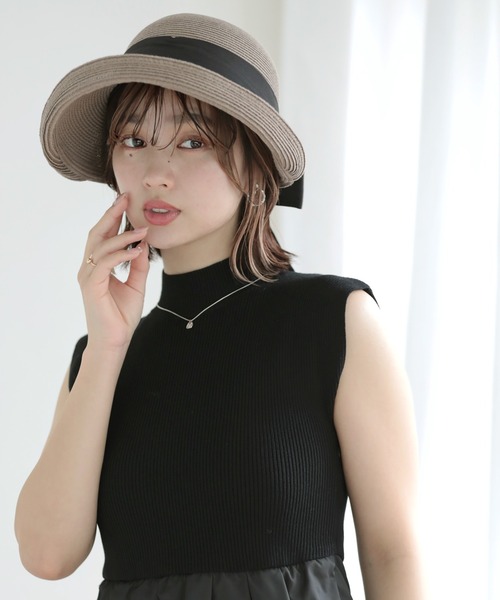 帽子 ハット 2way麦わら帽子 レディース | Little＆More | 14