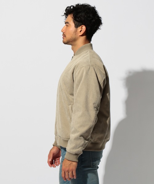 BAYFLOW（ベイフロー） ジップアップブルゾン MEDIUM ダークブラウン 