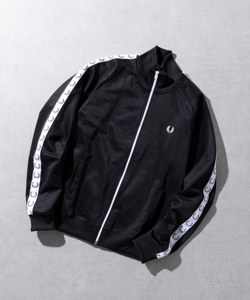 FRED PERRY ブラックジャージ J4620 L 現行品 FRED PERRY [フレッドペリー] トラックジャケット [J4620