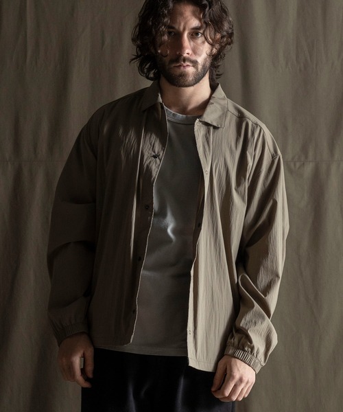 Jackman（ジャックマン） シャツ Crepe Coach Shirt メンズ レディース